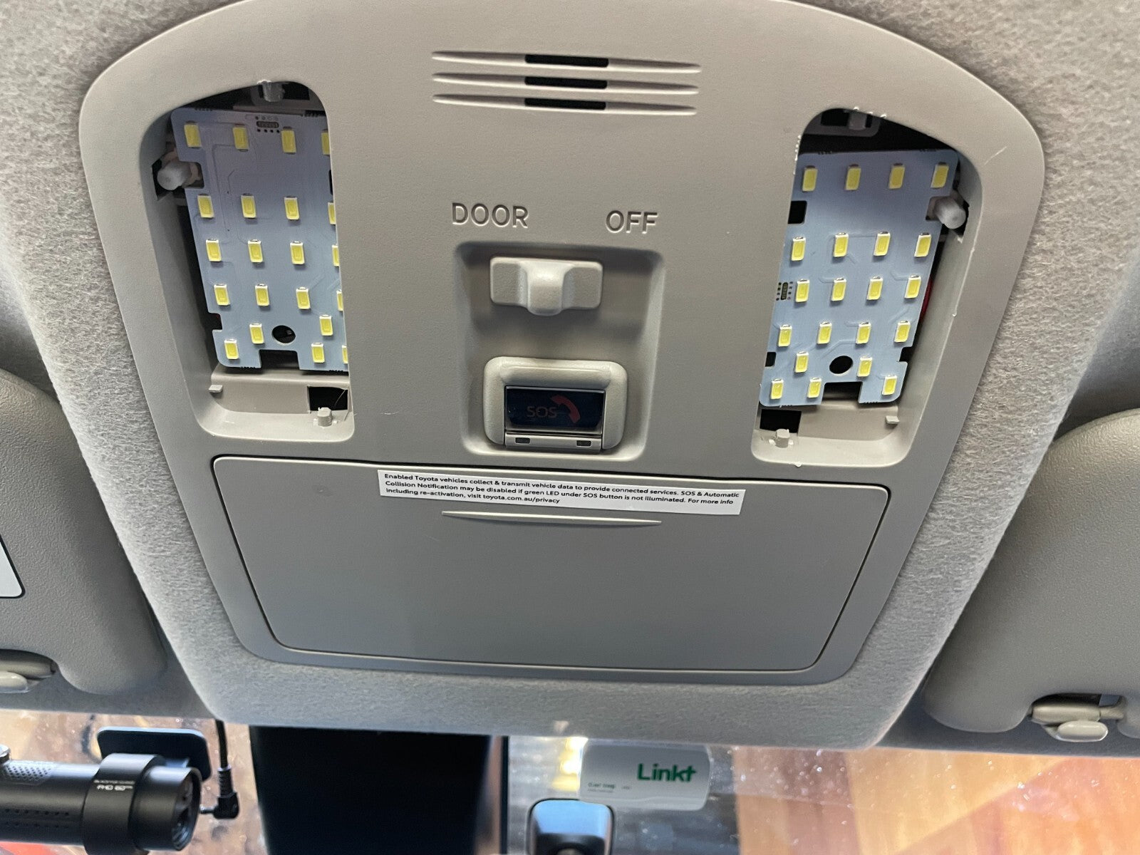 LED Interior Light Kit Compatible With Toyota Hilux 8th Gen 2015–2023-1