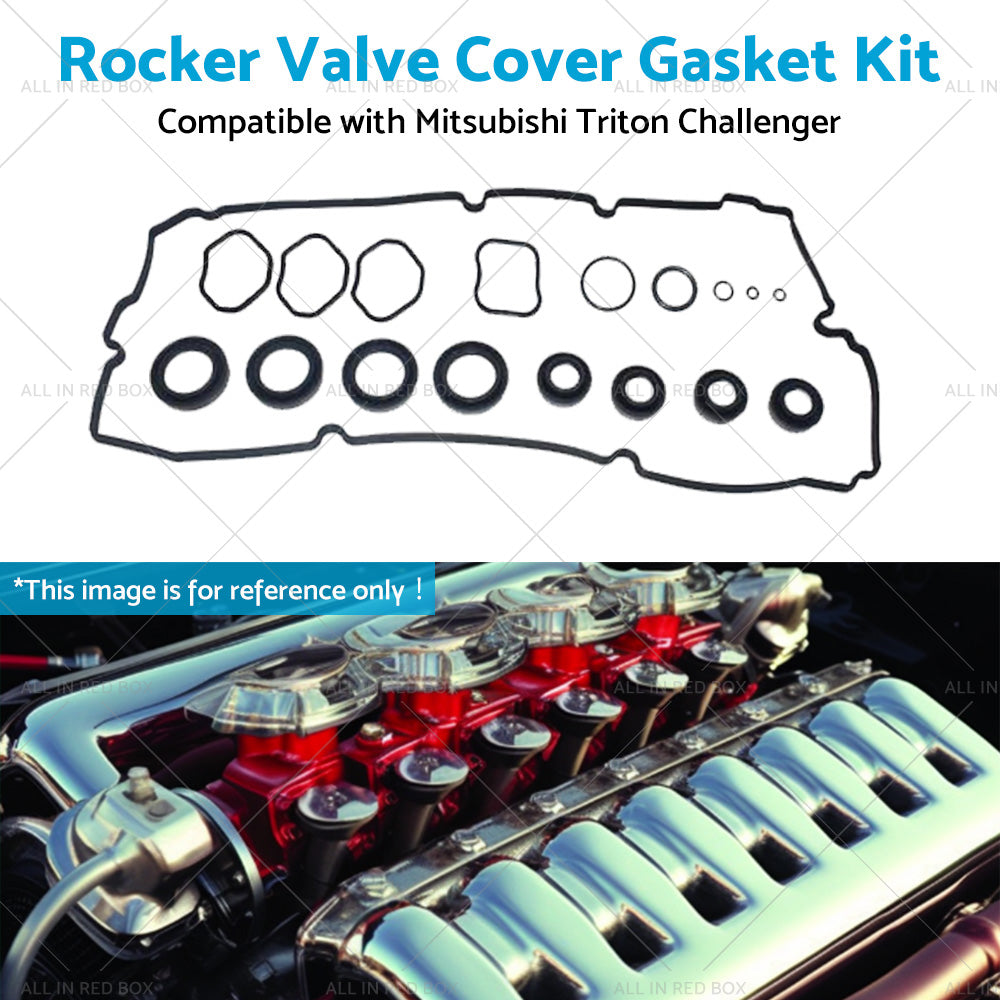 Valve Tappet Rocker Cover Gasket Kit Suitable For Mitsubishi Triton ML MN 2. 5L-3