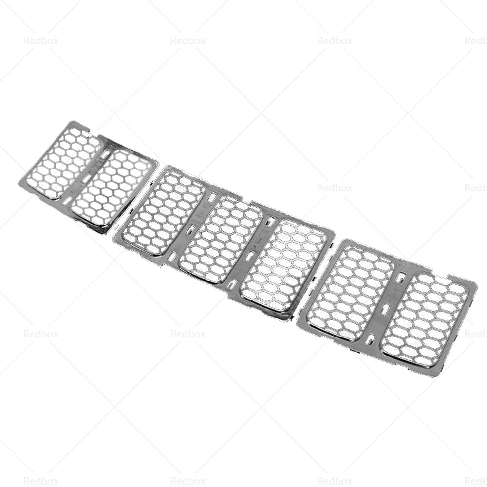 Front Grill Mesh Grille Insert Cover Kit Suitable For Jeep Grand Cherokee 14-16-4