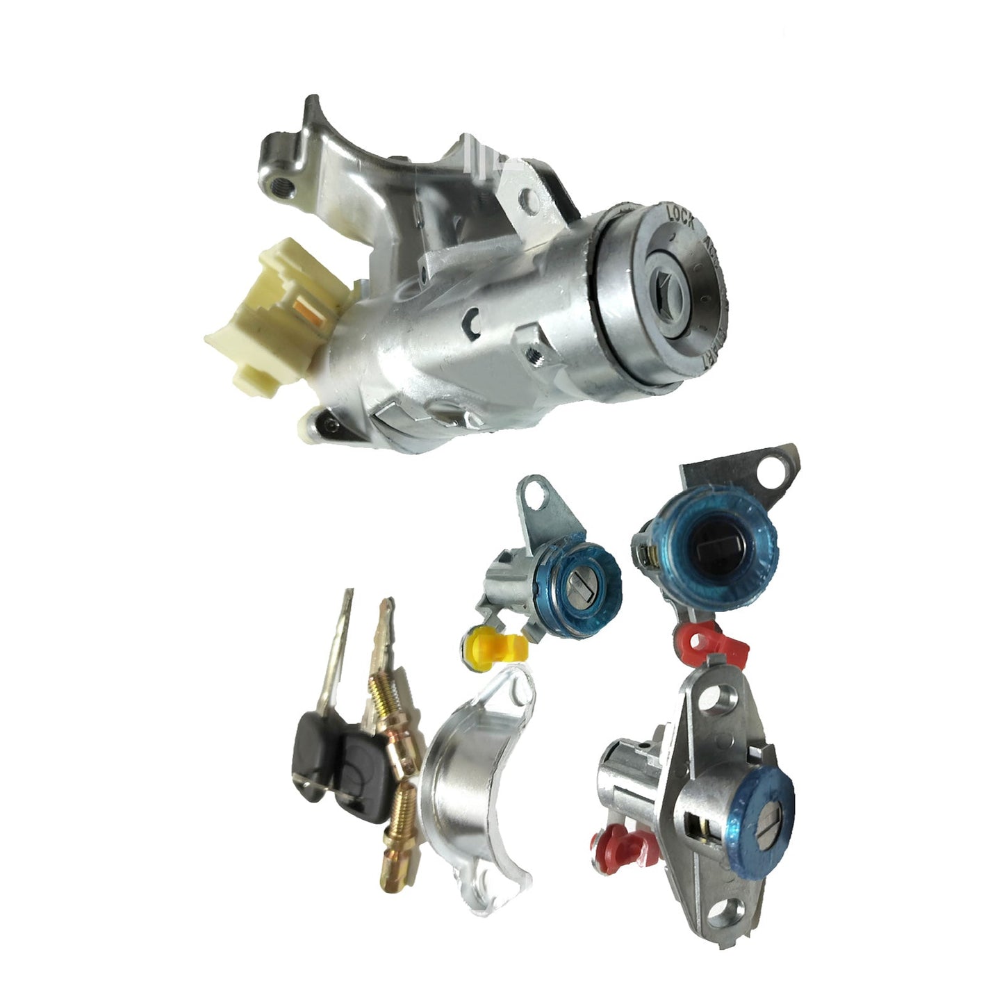 Door Lock Ignition Switch Set Suitable for Toyota Corolla AE110 AE100 1.8 & RAV4-3