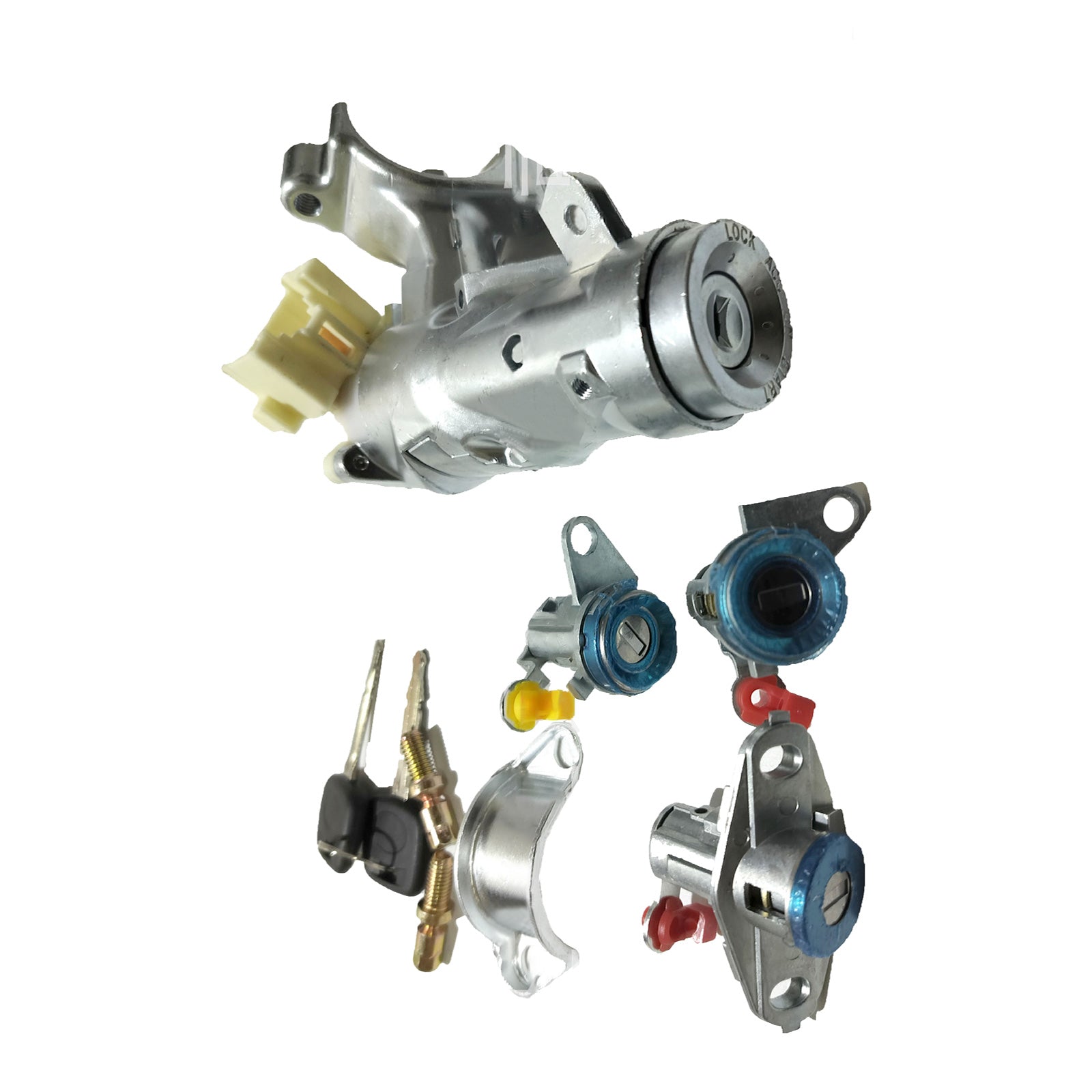 Door Lock Ignition Switch Set Suitable for Toyota Corolla AE110 AE100 1.8 & RAV4-3
