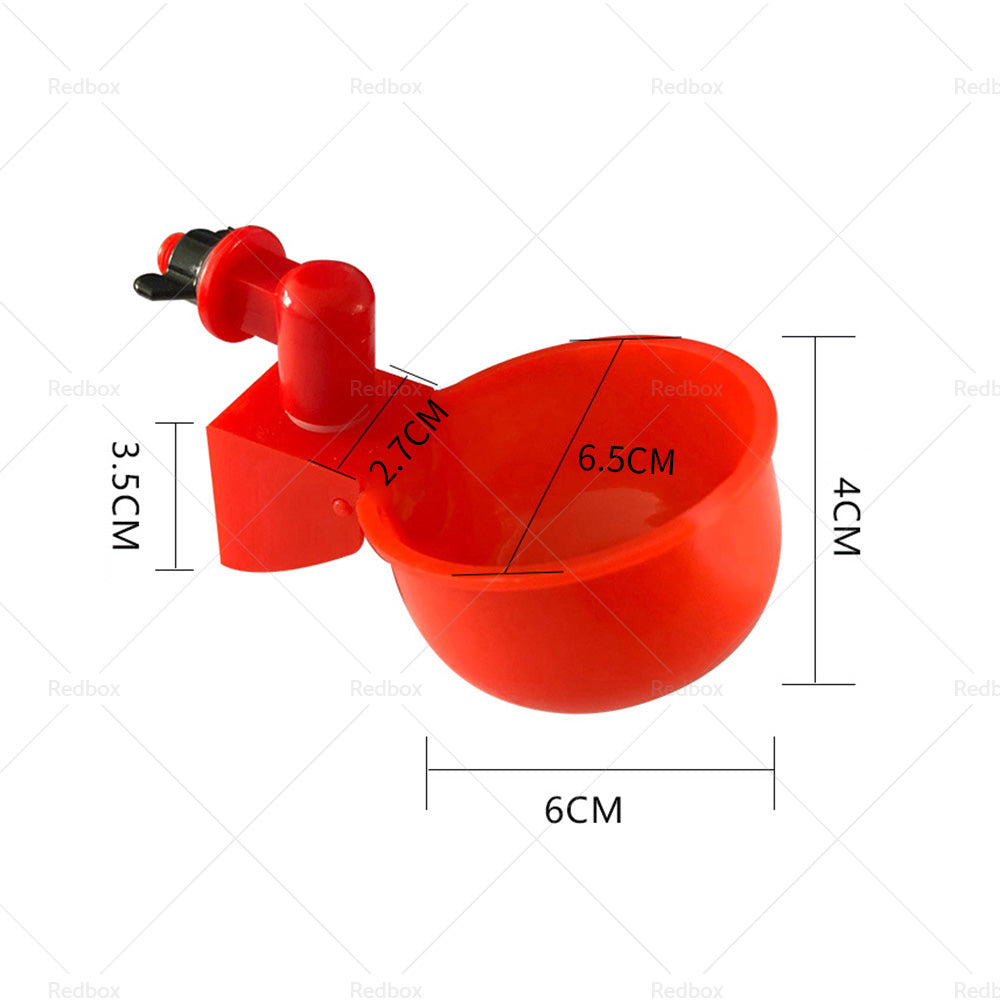 Chicken Feeder Poultry Pro Feeder DIY Port PVC Gravity Fed Chicke Feeder-4