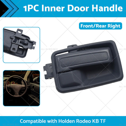 Black Right Hand Inner Door Handle w  Case Suitable For Holden Rodeo KB TF 81-03-1