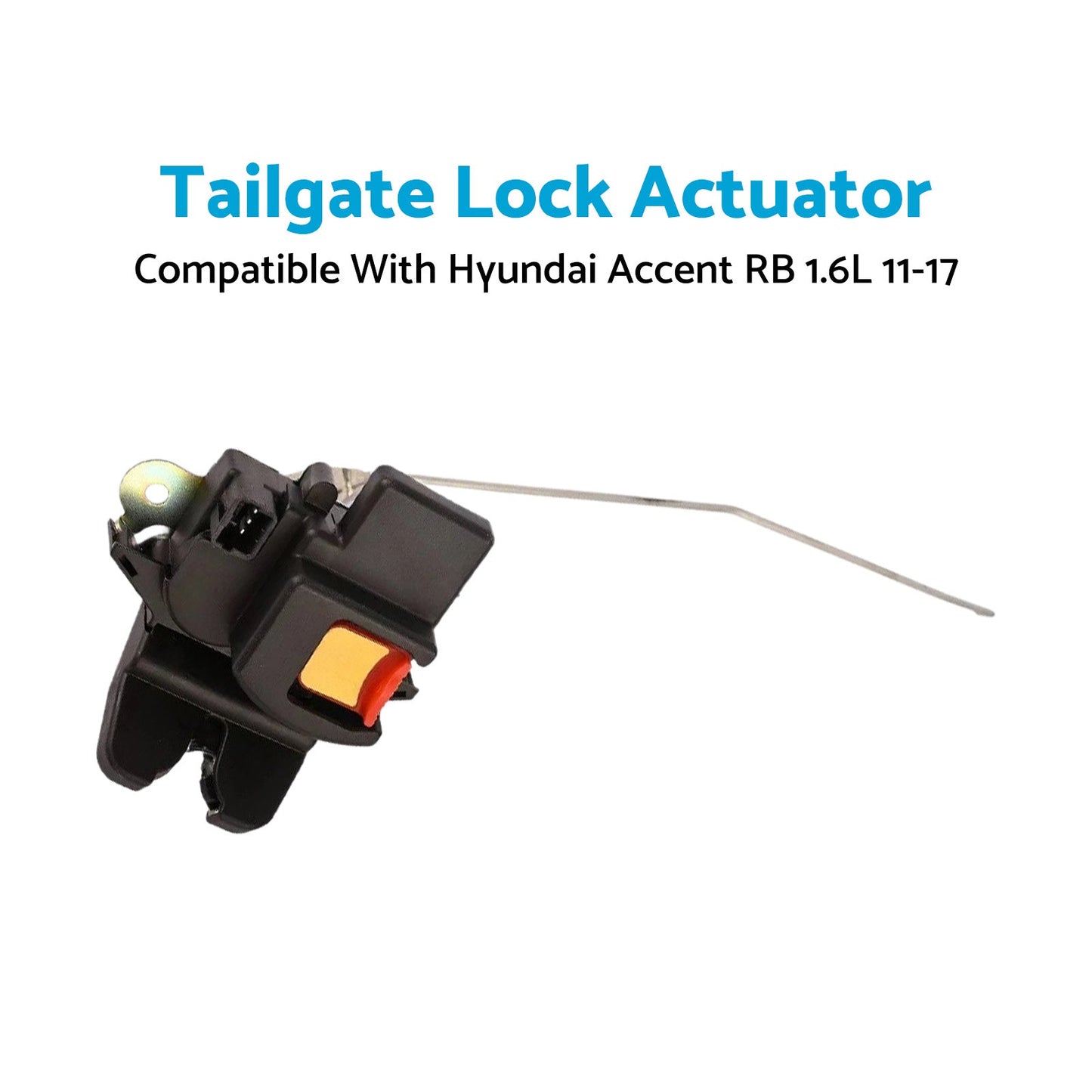 Tailgate Lock Actuator Suitable For Hyundai Accent RB Sedan 1.6 Petrol 2011-2017-3