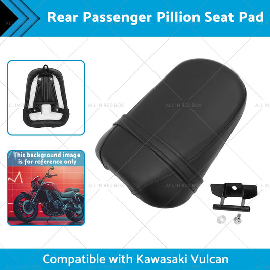 Rear Passenger Pillion Seat Pad Suitable for Kawasaki Vulcan VN650 S650 15-21-1
