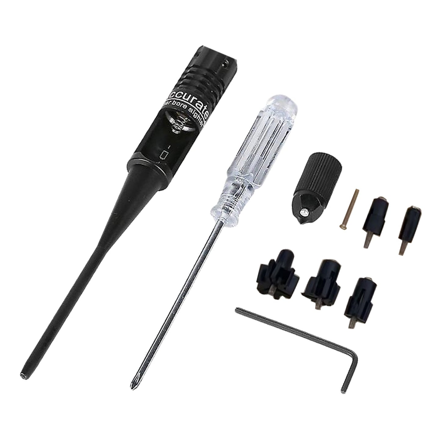 Red Laser Bore Sight Kit Suitable For 22 to 50 Caliber Rifles & Handguns G6-0