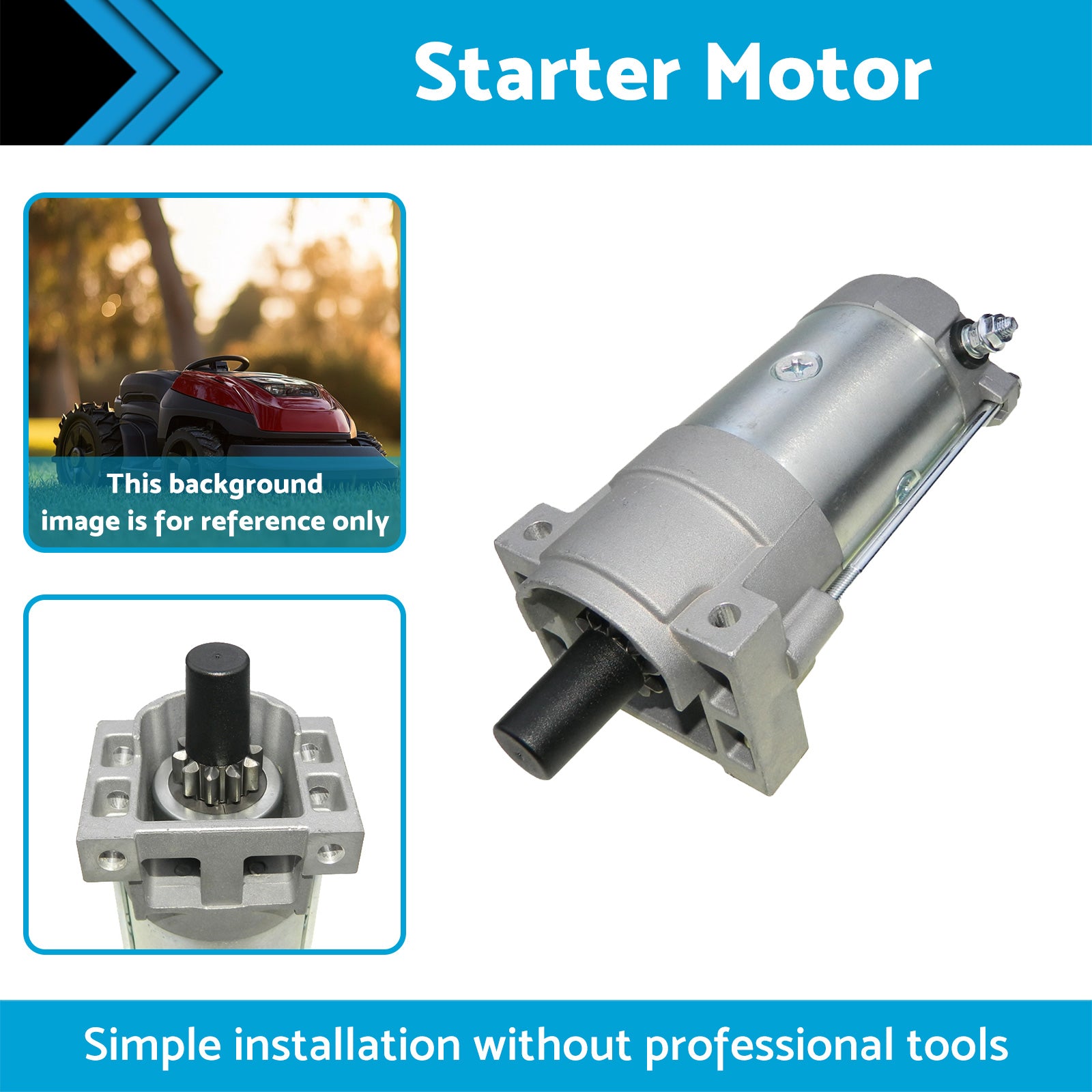 Starter Motor Parts Suitable For Toro Titan & Timecutters Mowers 136-7880-3