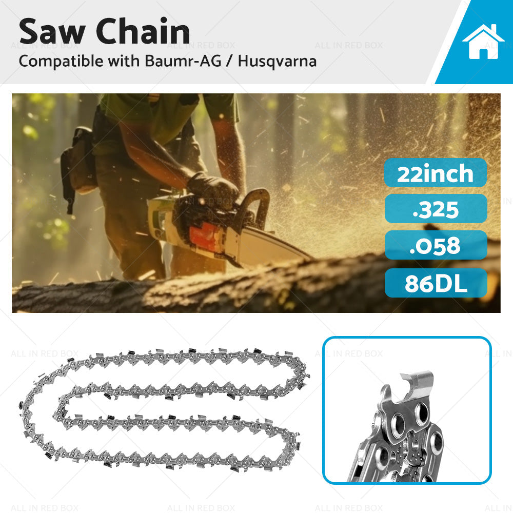 Tungsten Carbide Chainsaw Chain. 325. 058 86DL Suitable for Baumr-AG Husqvarna-0