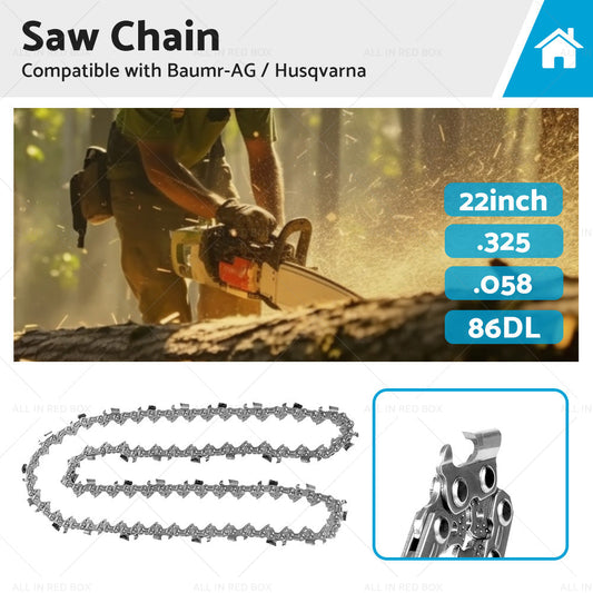 Tungsten Carbide Chainsaw Chain. 325. 058 86DL Suitable for Baumr-AG Husqvarna-0
