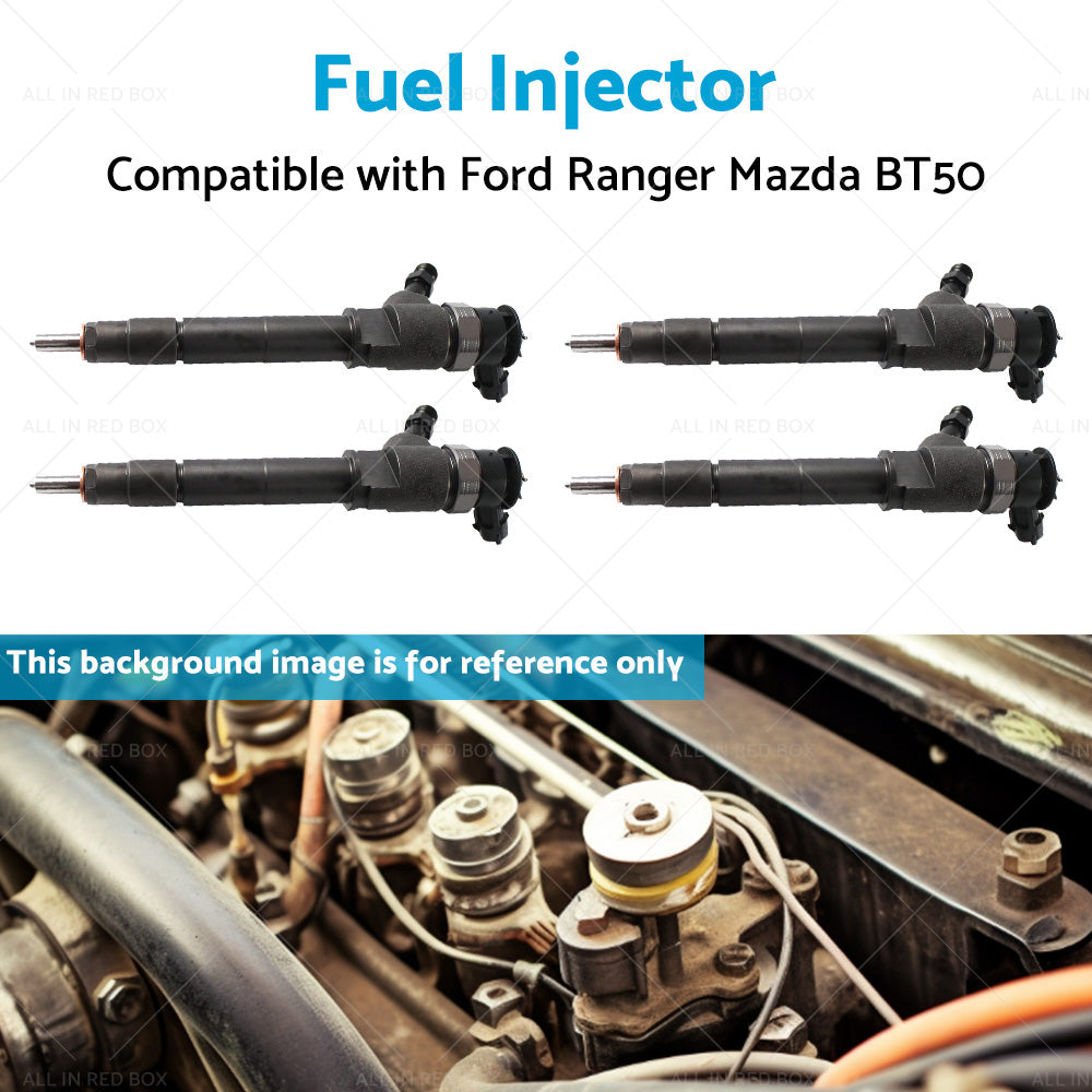 4PCS Diesel Fuel Injector Suitable for Mazda BT50 Ford Ranger PK PJ 0445110250-3