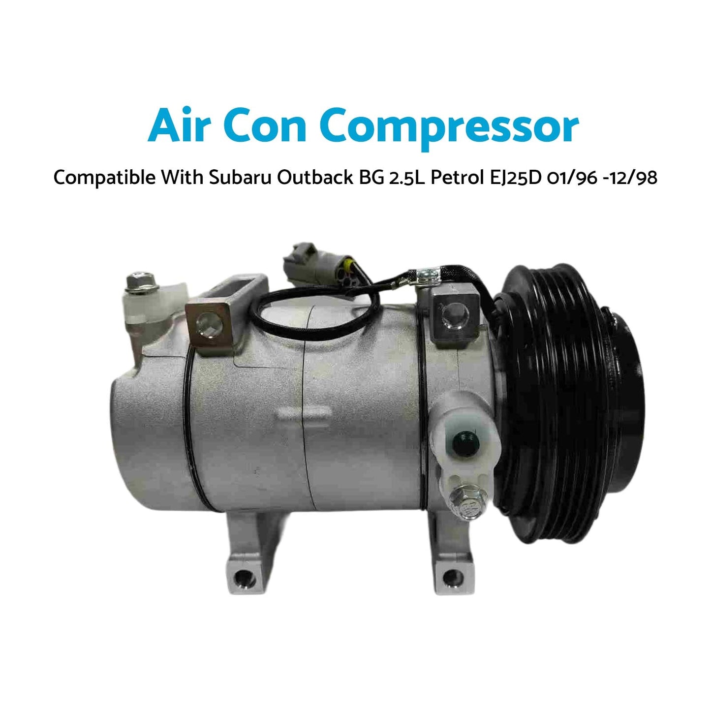 Air Con Compressor Suitable For Subaru Outback BG 2.5L Petrol EJ25D 01/96 -12/98-3