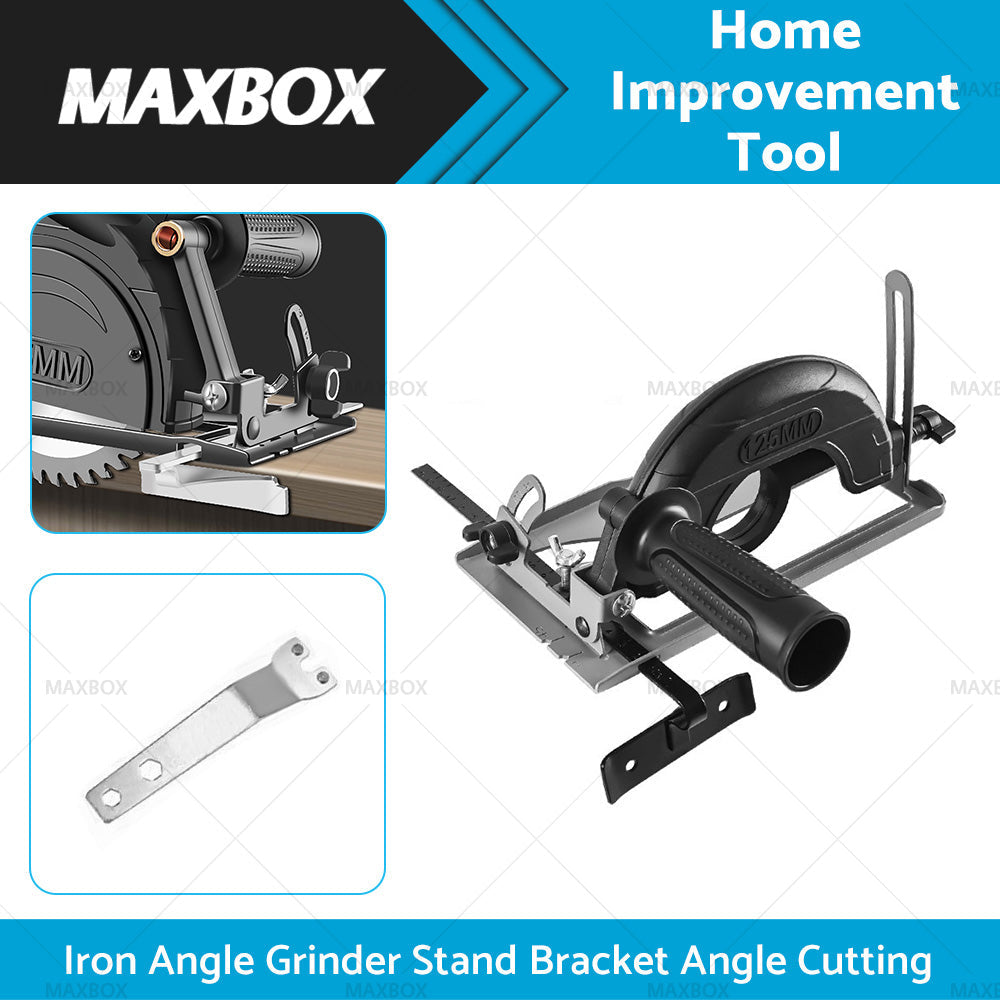 Iron Angle Grinder Stand Bracket Angle Cutting for 100-125mm Angle Grinder-1