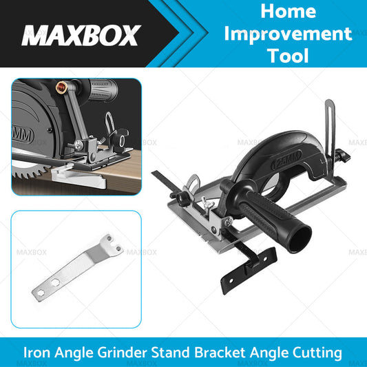 Iron Angle Grinder Stand Bracket Angle Cutting for 100-125mm Angle Grinder-1