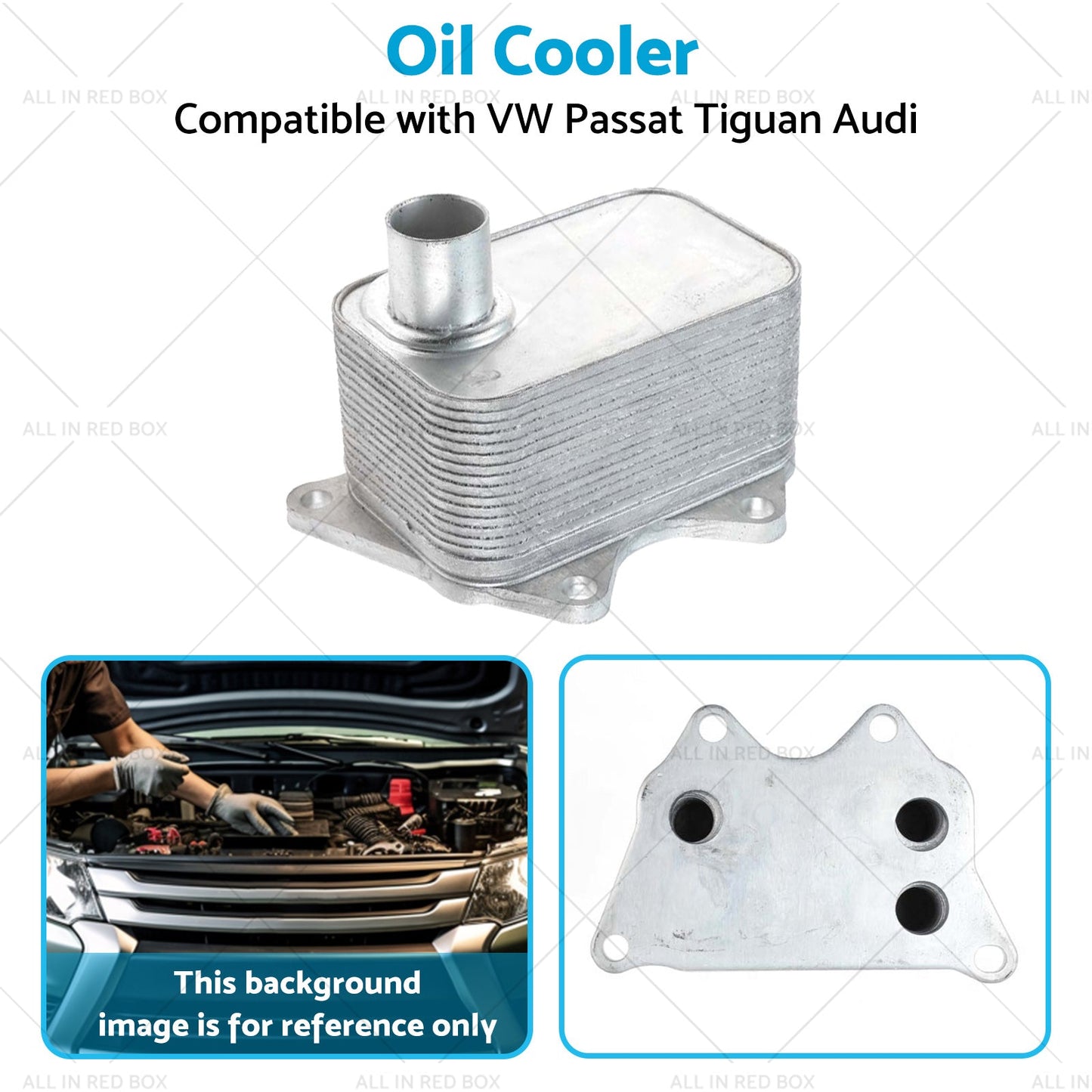 Oil Cooler Suitable for VW Passat Tiguan Audi A4 A5 A6 TT Skoda Octavia Superb-2