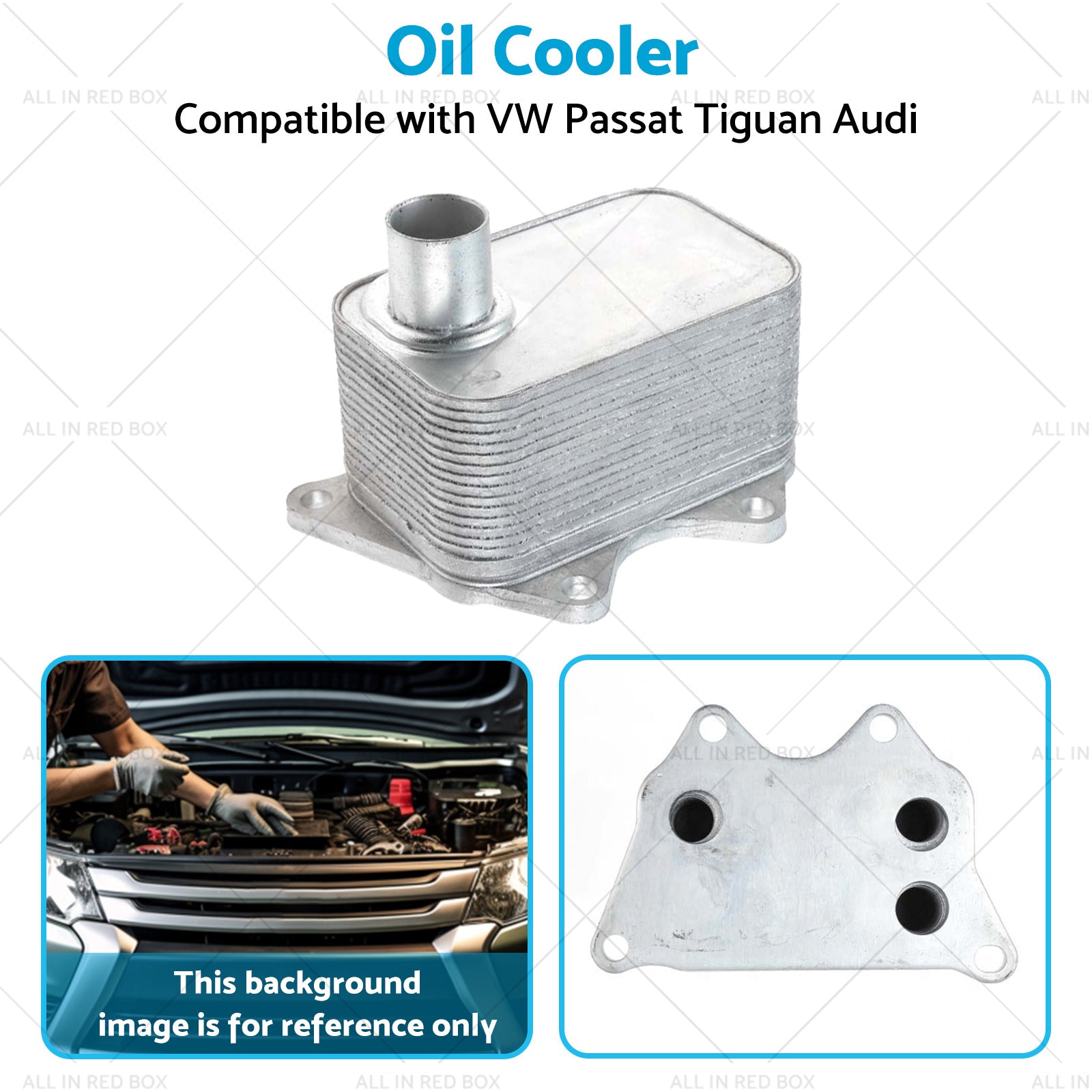 Oil Cooler Suitable for VW Passat Tiguan Audi A4 A5 A6 TT Skoda Octavia Superb-2