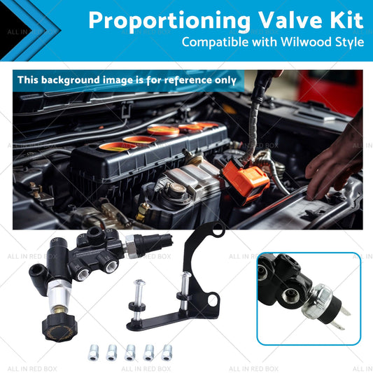 26013190 Universal Adjustable Knob Proportioning Valve Suitablefor Wilwood Style-0