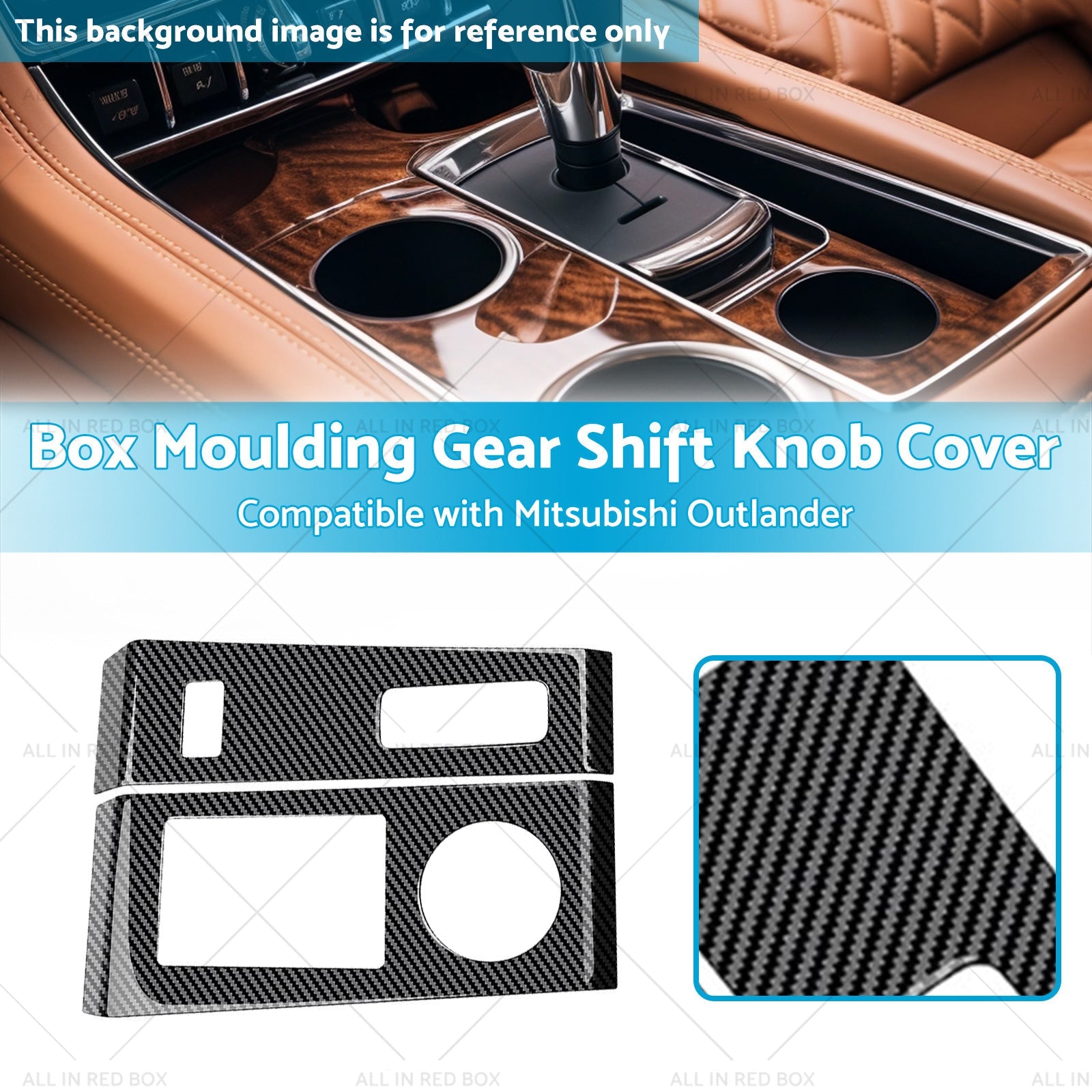 Central Control Gear Shift Panel Trim Suitable for Mitsubishi Outlander 2023-2
