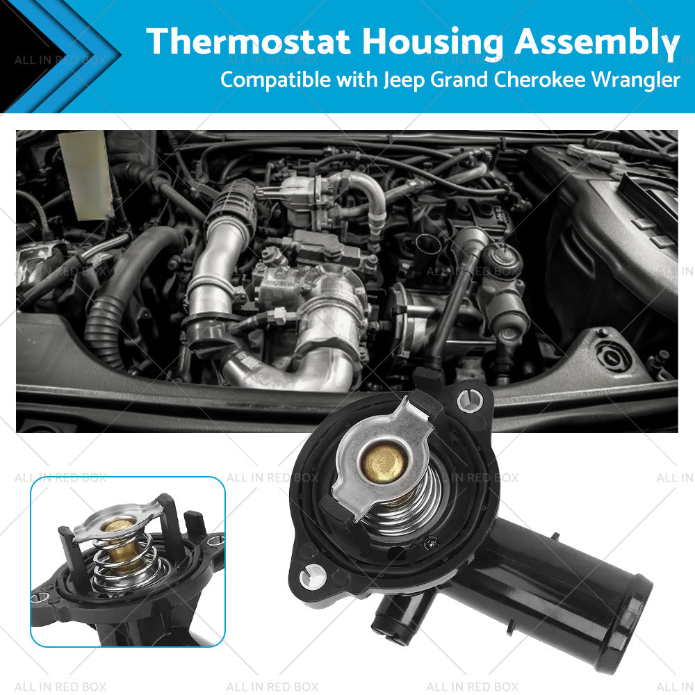 Thermostat Housing DT206L 05184651AF Suitable for Jeep Grand Cherokee Wrangler-0