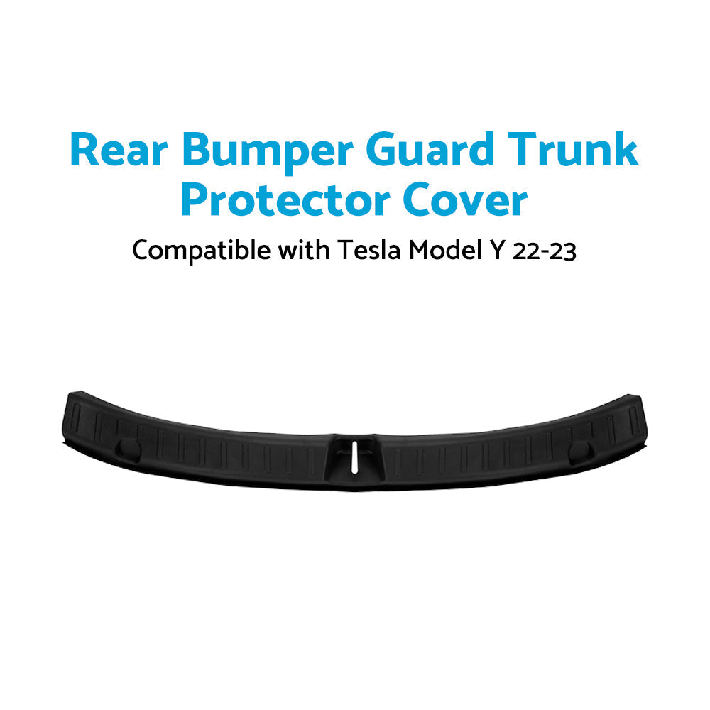 Rear Bumper Guard Trunk TPE Protector Cover Suitable For Tesla Model Y 22-23-1