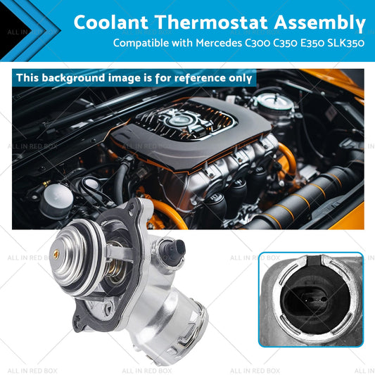 Coolant Thermostat Assembly Suitable for Mercedes C300 C350 E350 SLK350 50-12-0