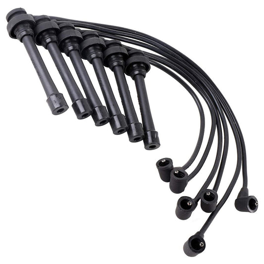 Ignition Spark Plug Lead Set Suitable For Mitsubishi Pajero NL NM NP 6G74 3.5L V6 1997-2003-0