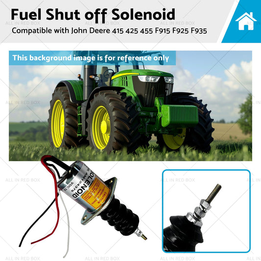 Fuel Shut off Solenoid Suitable for John Deere F915 F925 F935 415 425 455-0