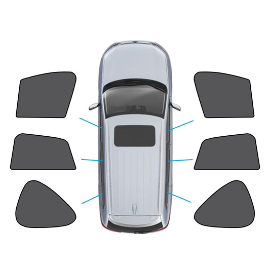 6x Car Window Shades Suitable for Mazda CX5 1st Gen KE 12-17 UVA&UVB Protection-0