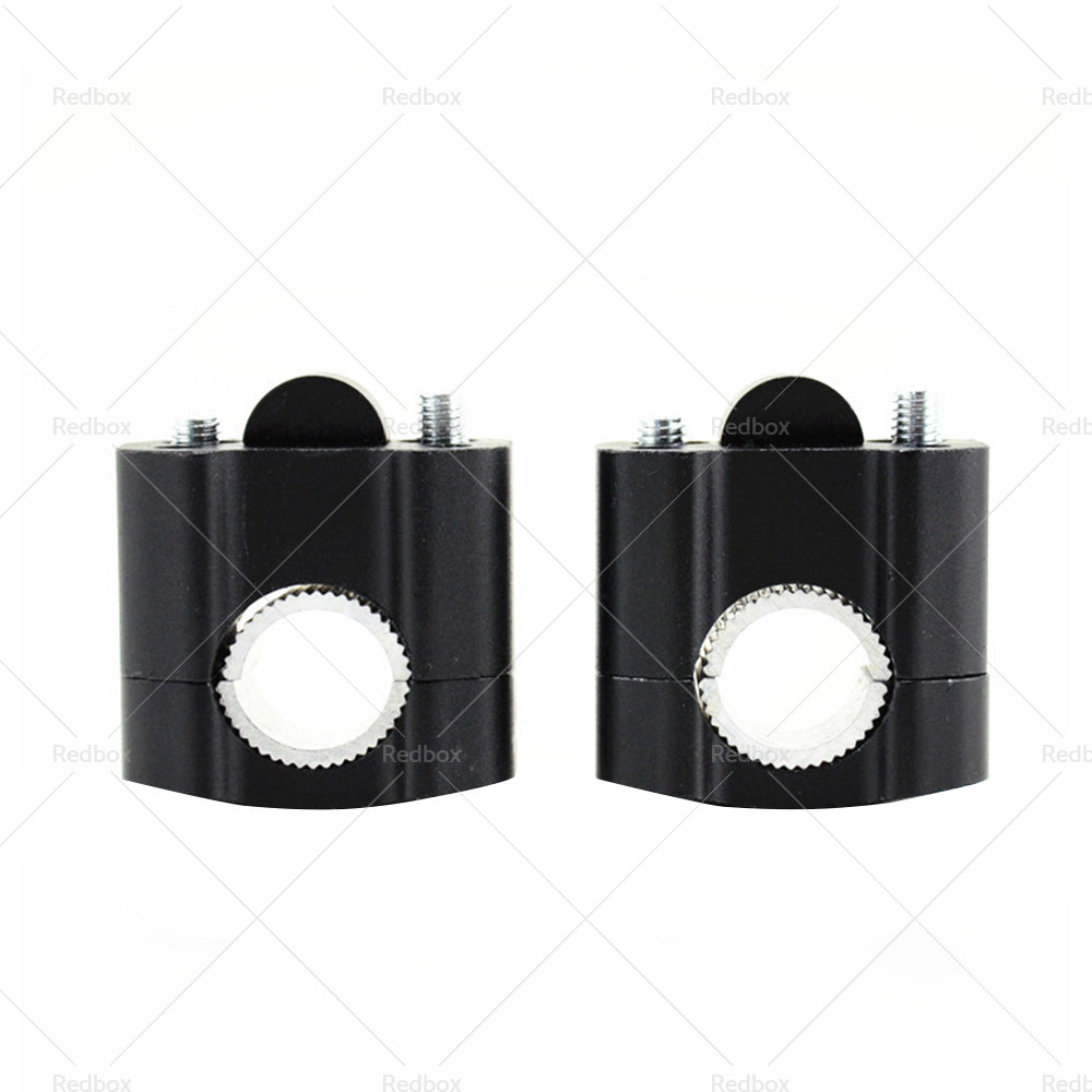 HandleBar Fat Bar Risers Mount Clamp Adaptor For  22mm to 28mm Pit Dirt Bike-2