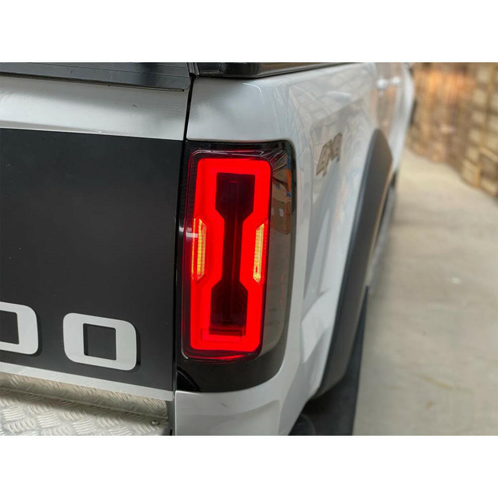 Smoked LED Rear Tail Light Lamp Set Suitable For Holden Colorado RG 2012-2020-4