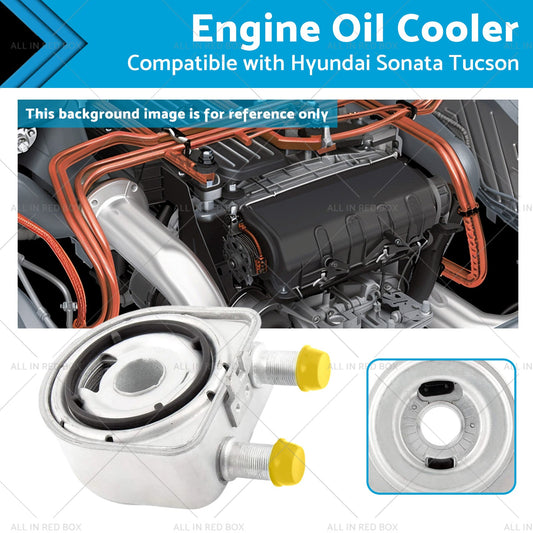 Engine Oil Cooler Suitable for Hyundai Sonata Tucson 2011-2014 26410-2G000-0