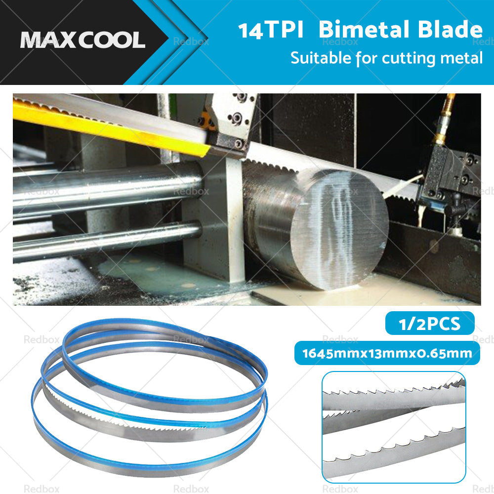 Suitable For SABER METAL CUT BAND SAW MCB115S2 BI METAL M42 BLADE 1645mm 14TPI-2