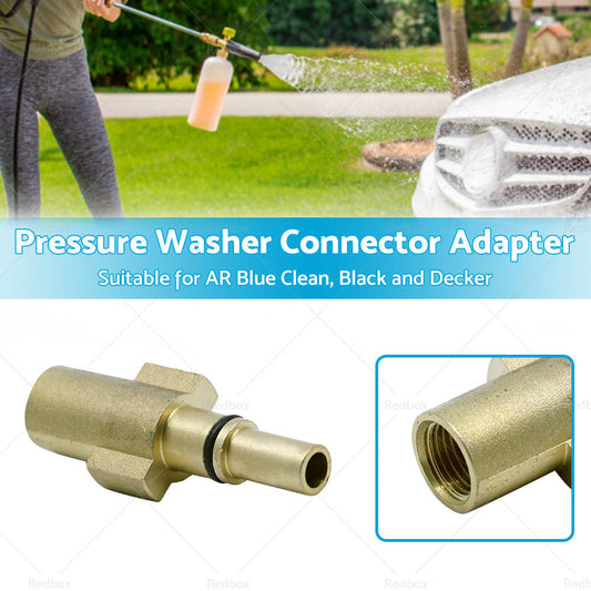 Suitable for AR Blue Clean Ryobi Snow Foam Pressure Washer Adaptor Fitting-1