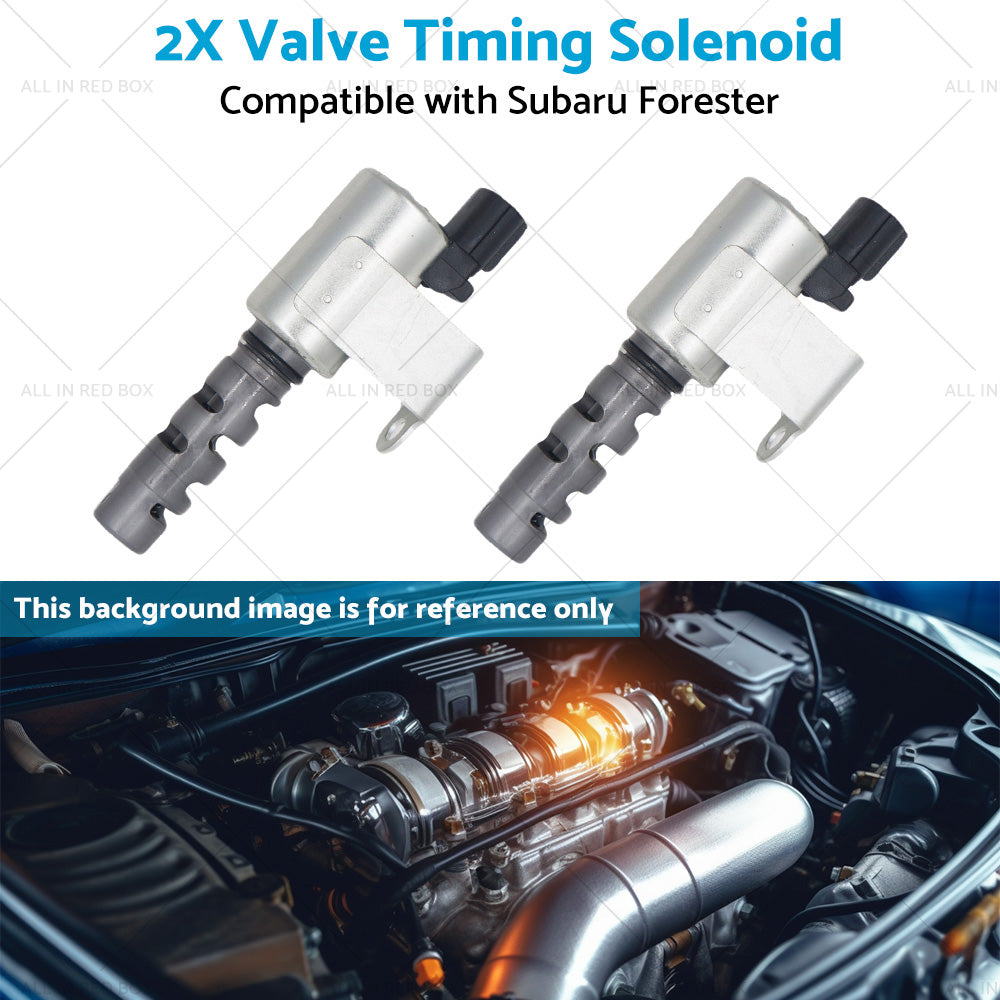 2PCS VVT Valve Timing Solenoid Suitable for Subaru Foreste Impreza Liberty-4