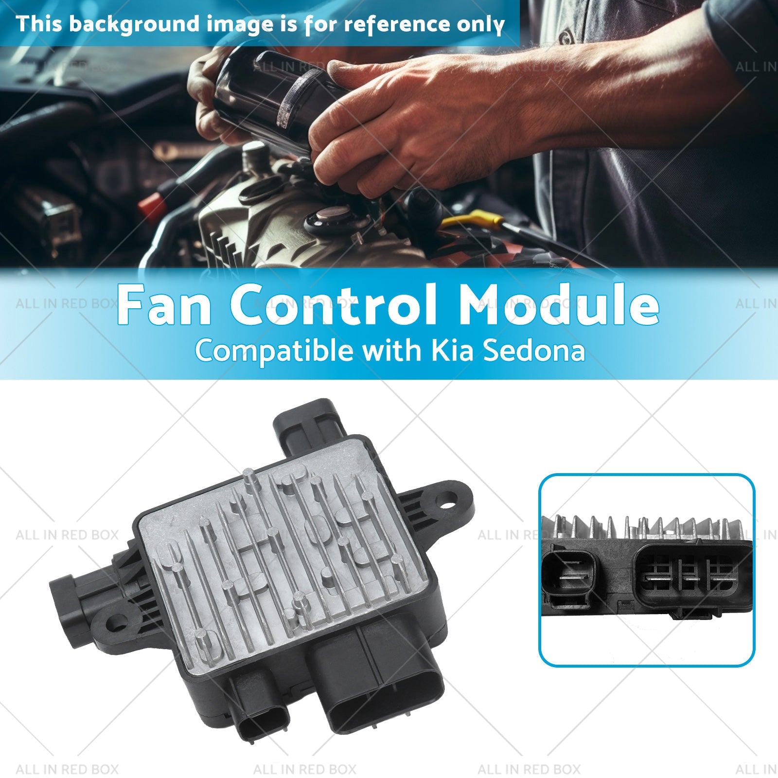 Fan Control Module Suitable for 06-14 Kia Sedona 3. 5L 3. 8L V6 24V 25385-4D900-2