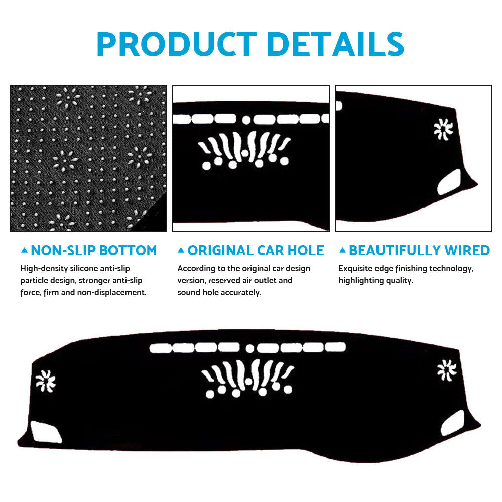 Non-Slip Dash Mat Suitable For LDV D90 SV9A 2017-2022 Dashboard Cover-4