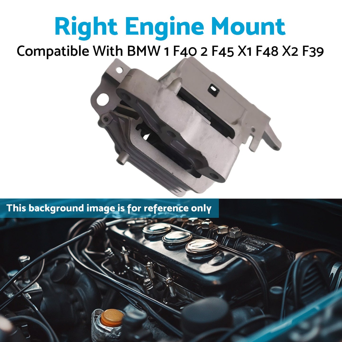 Engine Mount Right Suitable For BMW 1 F40 2 F45 F46 X1 F48 X2 F39 MINI F55 F60-3
