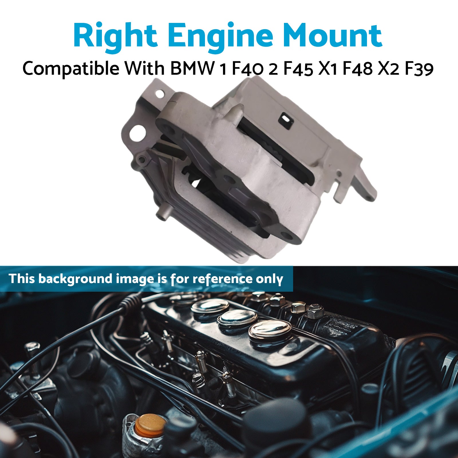 Engine Mount Right Suitable For BMW 1 F40 2 F45 F46 X1 F48 X2 F39 MINI F55 F60-3