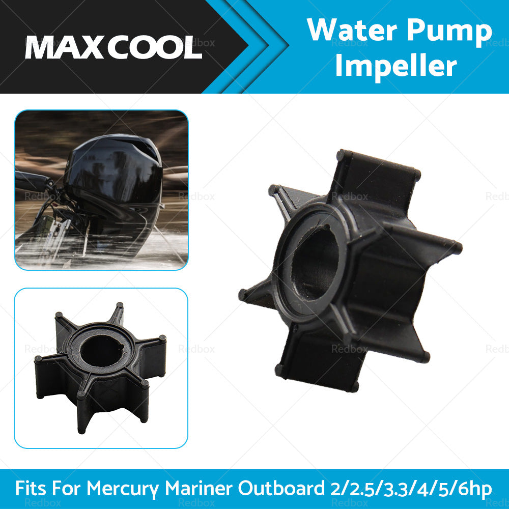 Water Pump Impeller for Mercury Mariner 3.3 or 4 or 5 or 6 Outboard 47-16154-3 47-161543-1