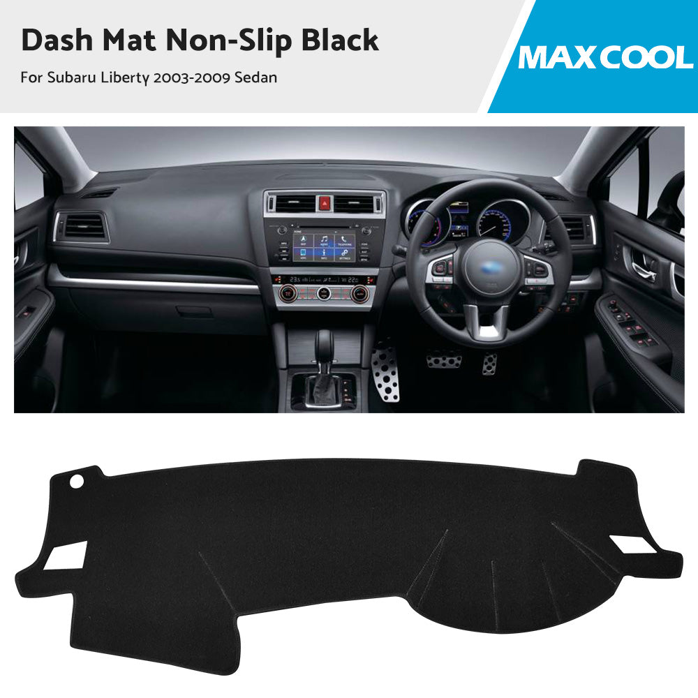 Dash Mat For Subaru Liberty 2003-2009 Sedan Dashboard Cover Black Non-Slip-1