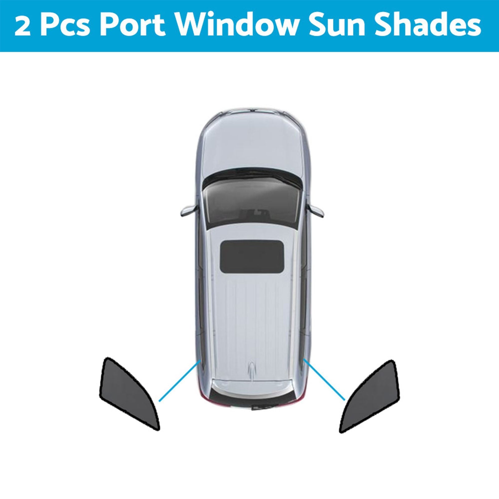 Magnetic Mesh Sun Blind Shades Suitable for Audi Q5 FY 2017-2025 On Front Rear-4