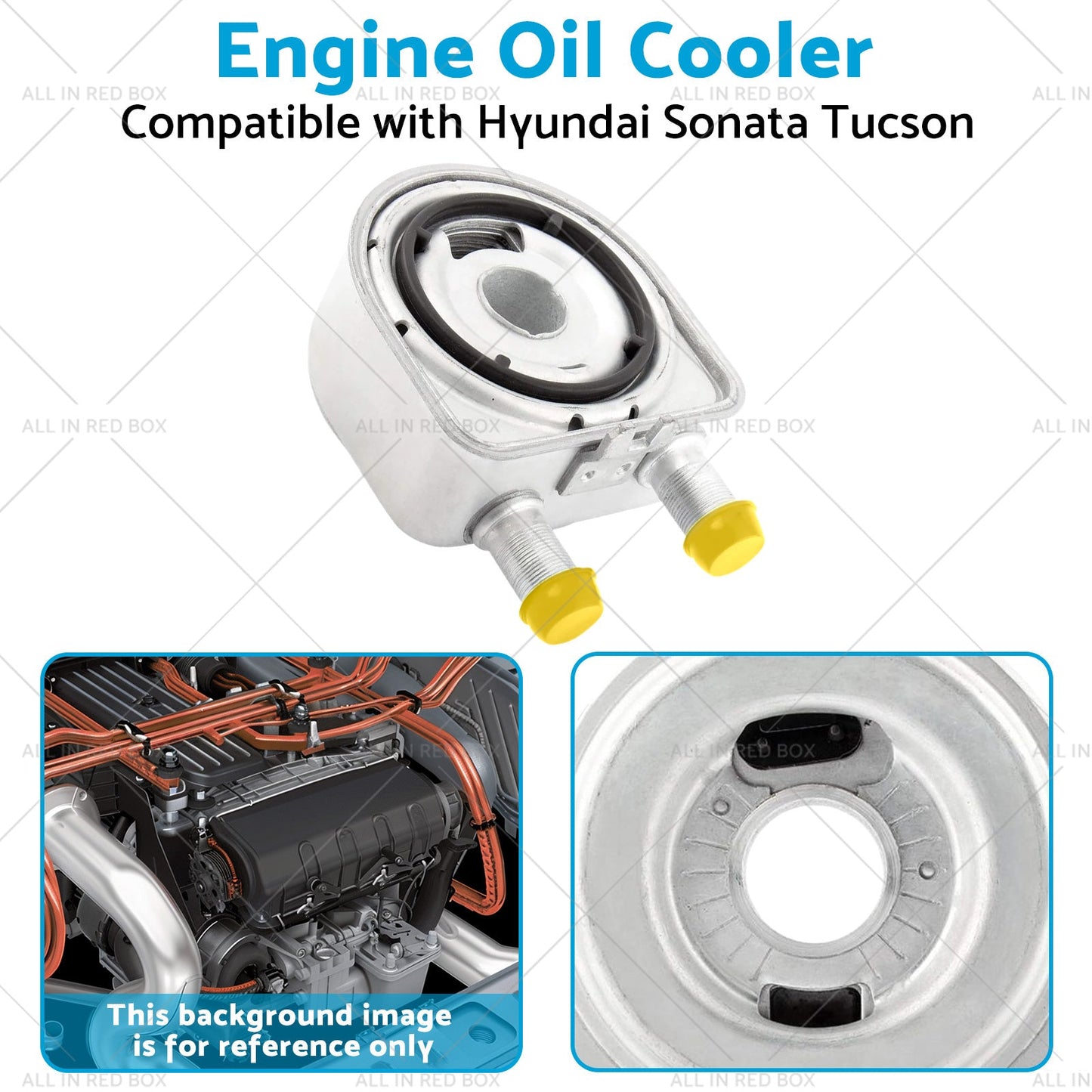 Engine Oil Cooler Suitable for Hyundai Sonata Tucson 2011-2014 26410-2G000-3