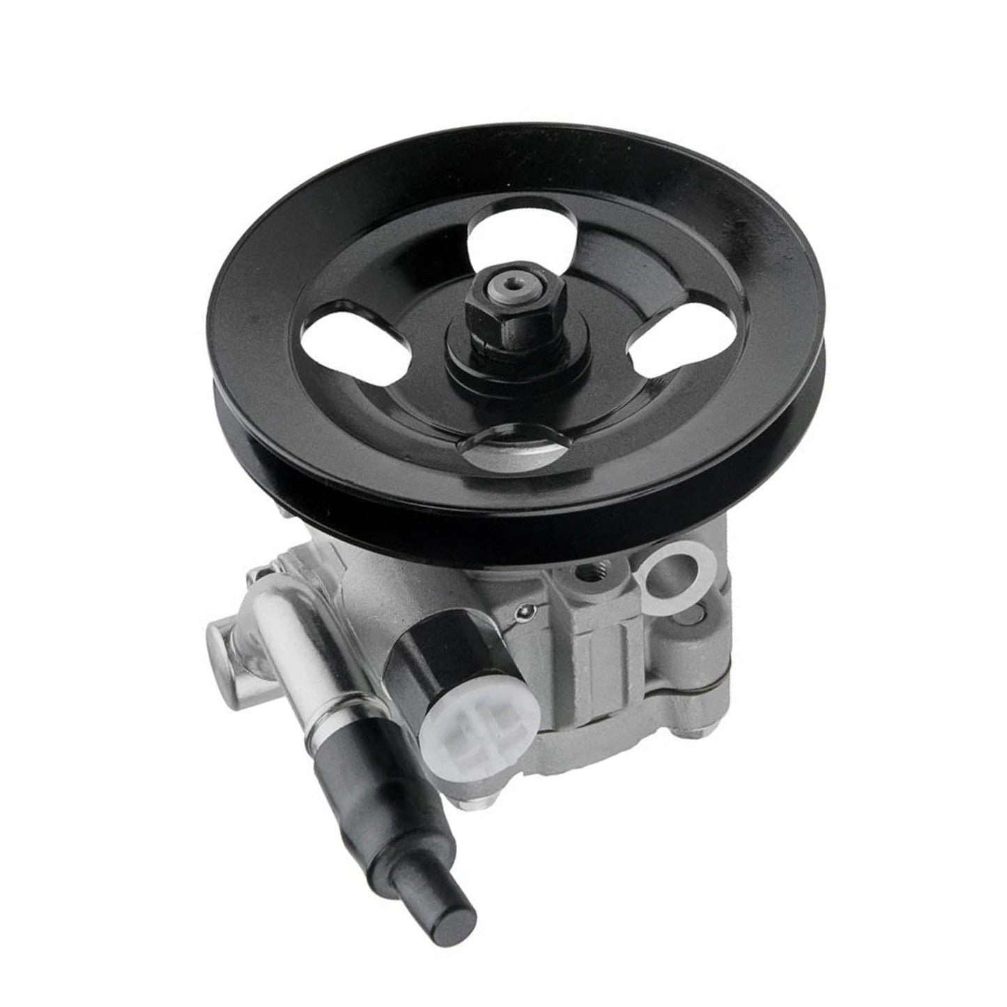 Power Steering Pump & Pulley Suitable for Nissan Navara D22 YD25 2.5L 2001-2015-1