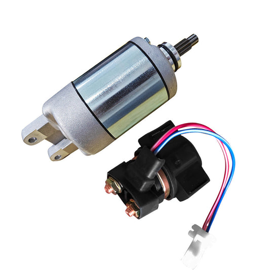 Starter Motor w  Relay Solenoid Suitable For Honda TRX300 TRX300FW FourTrax 300-1