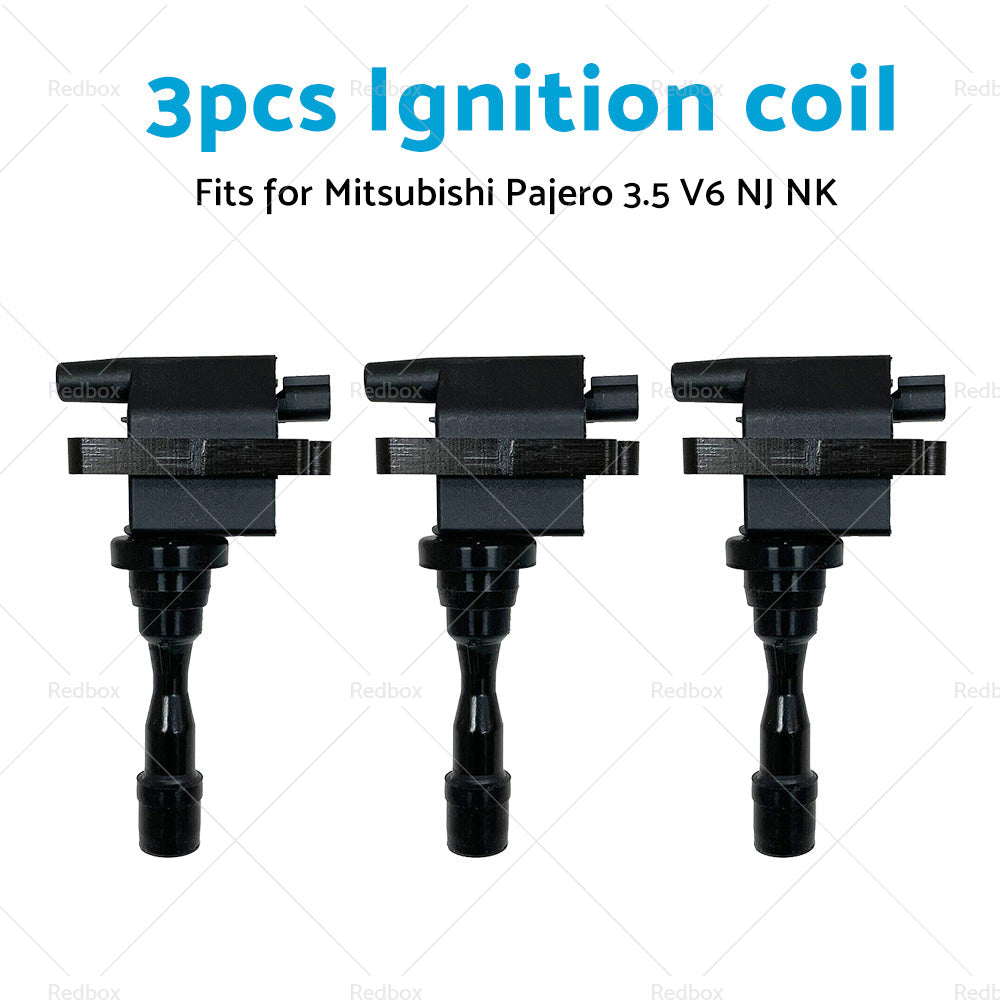3PCS MD303922 IGNITION COIL for MITSUBISHI PAJERO NJ NK V6 3. 5L DOHC 1993-1997-3