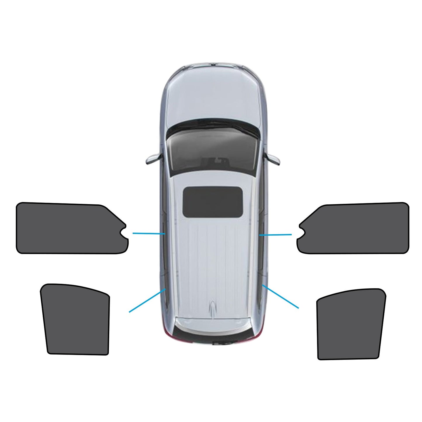 Car Window Shades Suitable for LDV G10 2014-Present UVB&UVA Protection-3