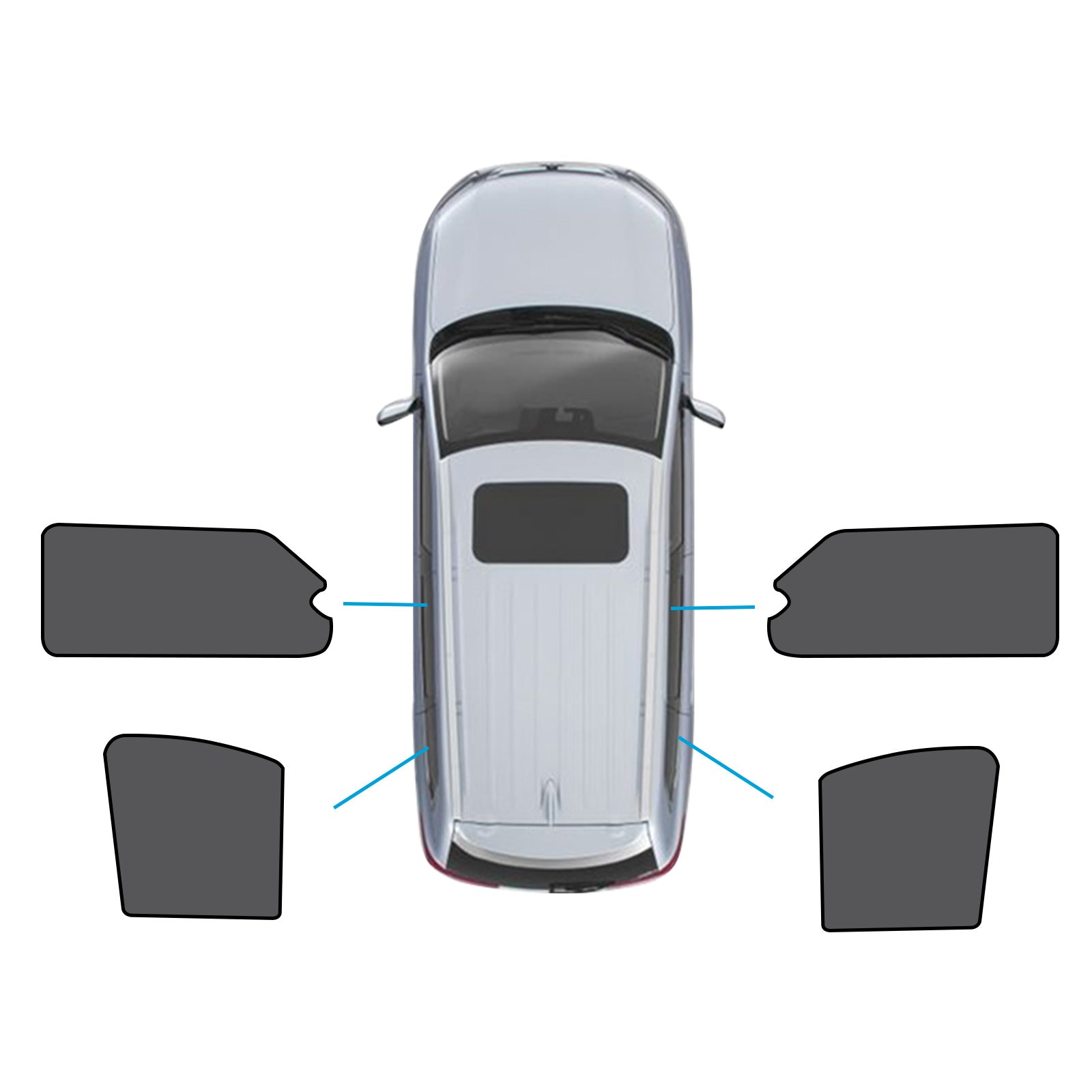 Car Window Shades Suitable for LDV G10 2014-Present UVB&UVA Protection-3