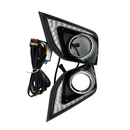 2x Fog Light Covers Suitable for Mitsubishi ASX RVR 2016~2018-0