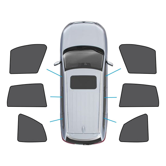 Car Window Magnetic Mesh Sun Blind Shades Suitable for BMW iX3 2023-2024-0