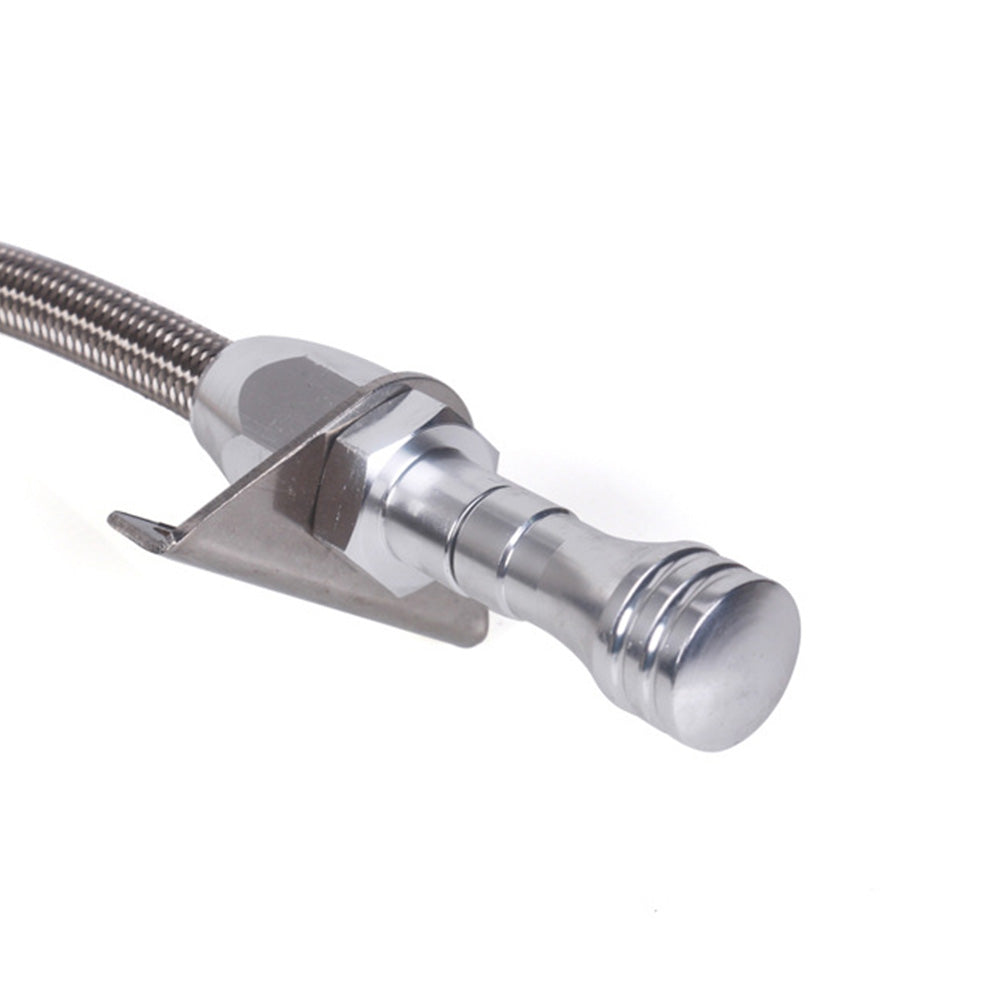1x Transmission Dipstick Stainless Flexible Suitable For GM Chevy 4L80E Firewall Mount-2