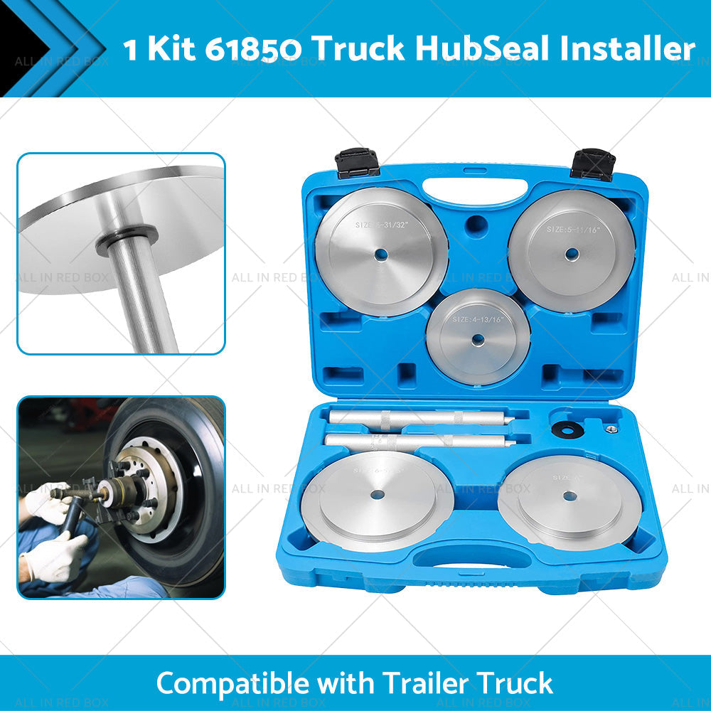 61850 Truck Hub Seal Installer Kit Fit Class 7 and Class 8 Road Trucks Trailers-1